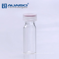 Frascos de hplc de vidrio transparente de 11mm para Agilent Autosampler